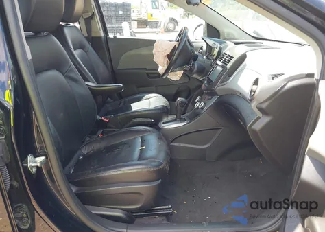 2015 Chevrolet Sonic Ltz Auto из США, поврежденный, VIN 1G1JE6SB8F4129296